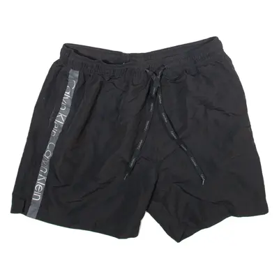 CALVIN KLEIN Mesh Lined Mens Swimming Shorts Black XL W30