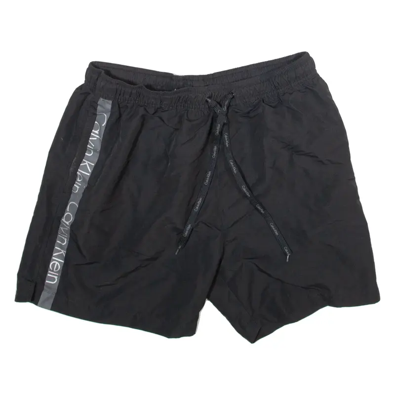 CALVIN KLEIN Mesh Lined Mens Swimming Shorts Black XL W30