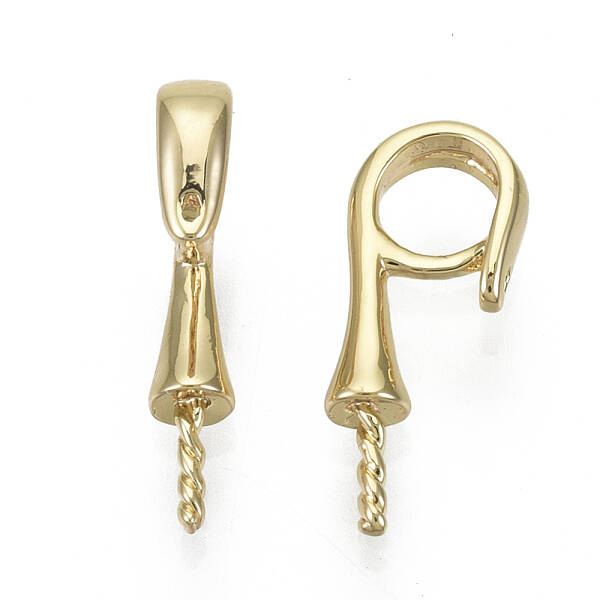 Brass Peg Bails Charms