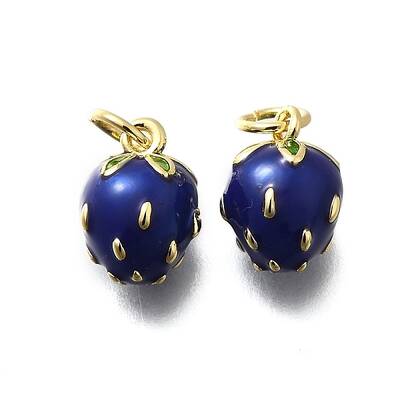 Brass Enamel Pendants