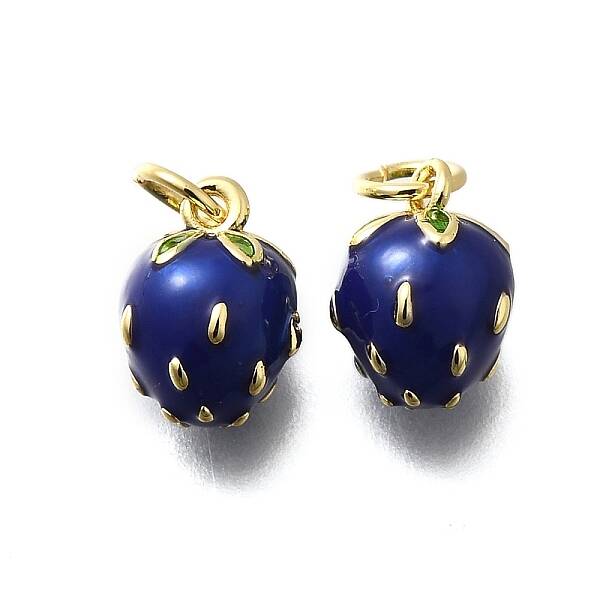 Brass Enamel Pendants
