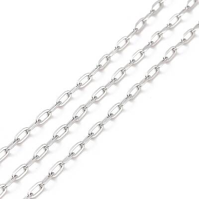 Tarnish Resistant 304 Stainless Steel Cable Chains