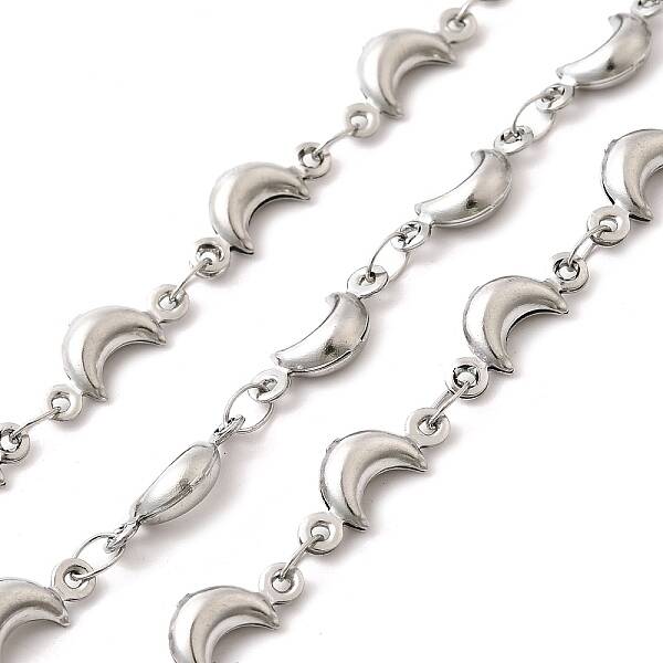 304 Stainless Steel Moon Link Chains