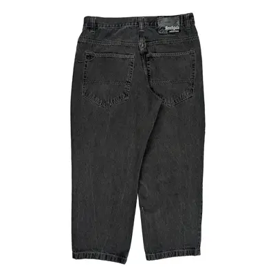 Southpole Jeans - 35W 28L Black Cotton