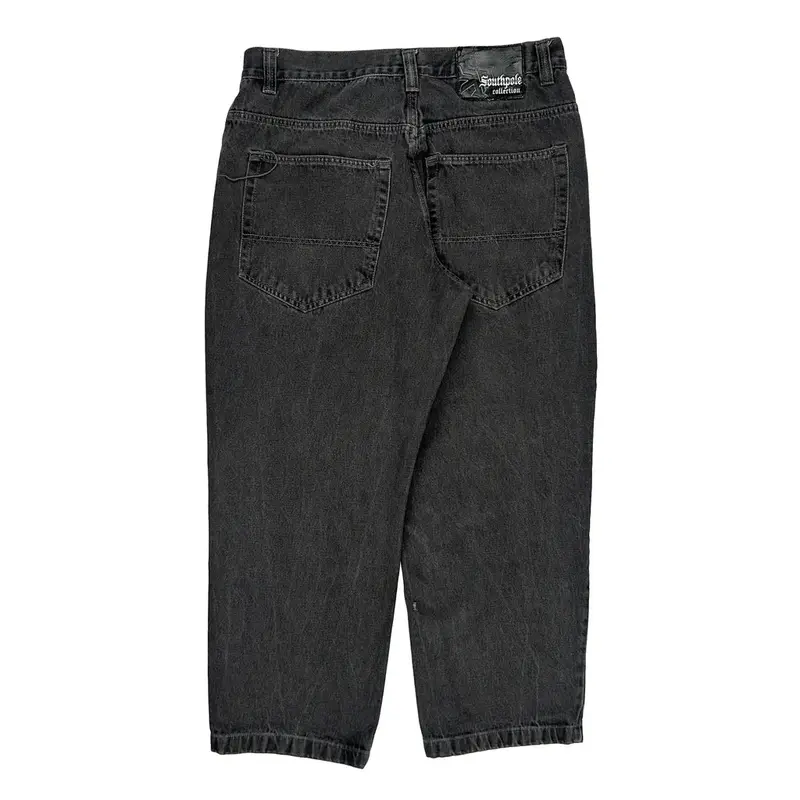 Southpole Jeans - 35W 28L Black Cotton