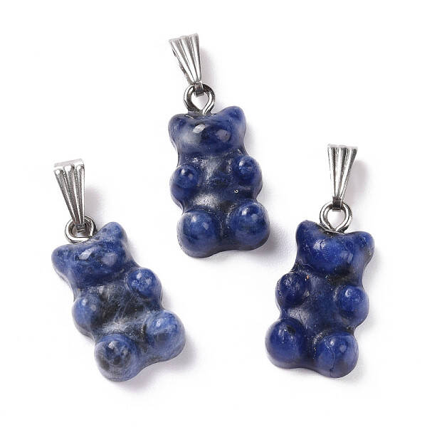 Natural Sodalite Pendants