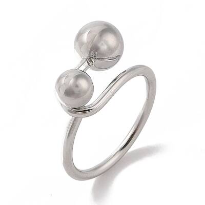 Non-Tarnish 304 Stainless Steel Finger Rings for Women