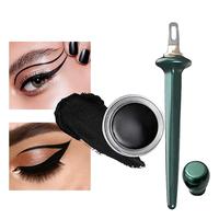 Eyeliner Applicator Kit, Silicone Eyeliner Tool withEyeliner Cream,Newbie Cosmetics Set，Suitable for beginners to use. Comp...
