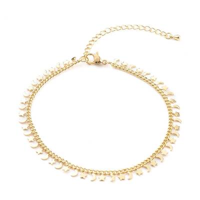 Brass Charm Anklets