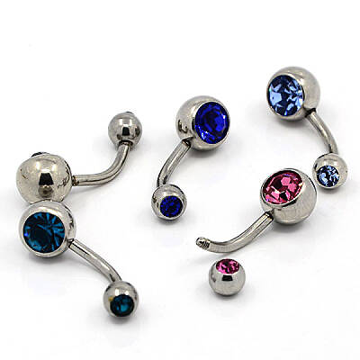 Fashionable 304 Stainless Steel Belly Rings
