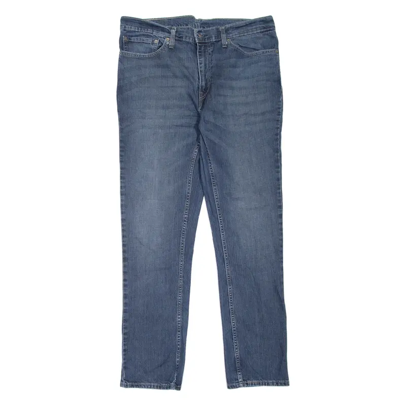 LEVI'S 511 Jeans Mens Blue Slim Straight W36 L32