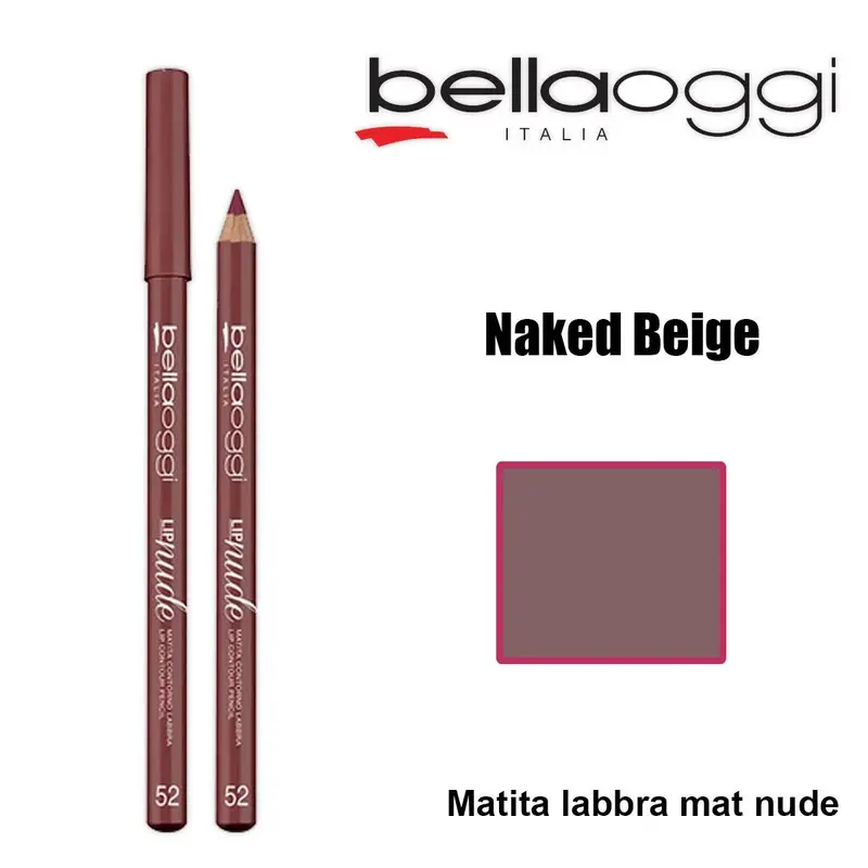 Lip Nude Lip Pencil Matte Nude Naked Beige