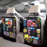 Car Seat Back Storage Bag with Pockets, Easy to Clean & Waterproof Car Organizer, Multifunctional Car Storage Bag, Universal ...