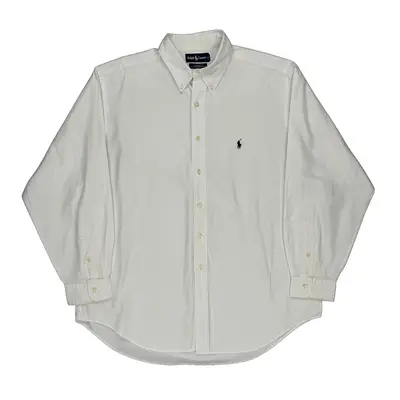 Yarmouth Ralph Lauren Shirt - XL White Cotton
