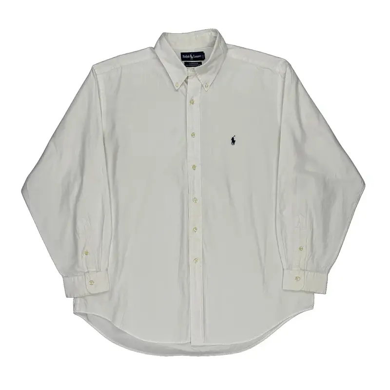 Yarmouth Ralph Lauren Shirt - XL White Cotton
