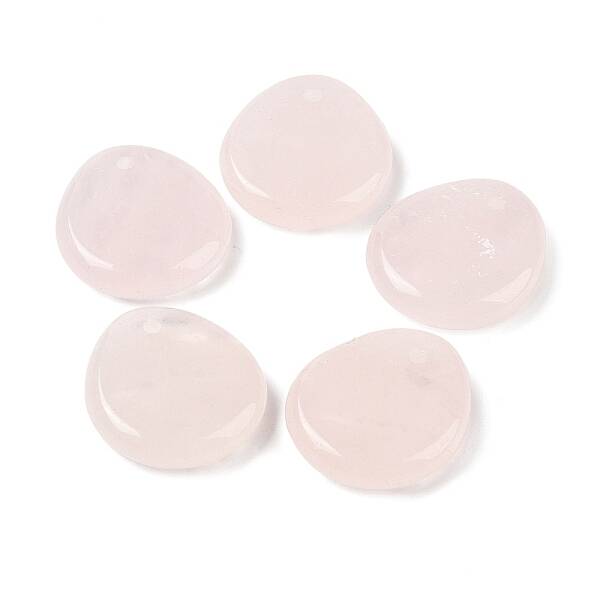 Natural Rose Quartz Pendants