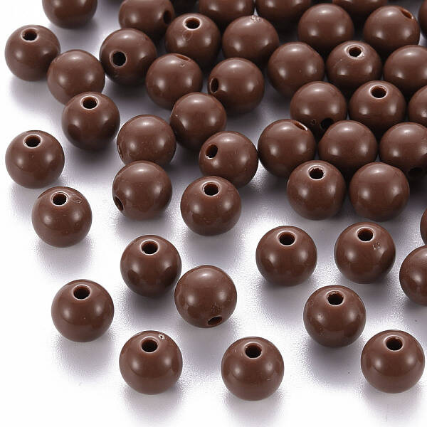 Opaque Acrylic Beads