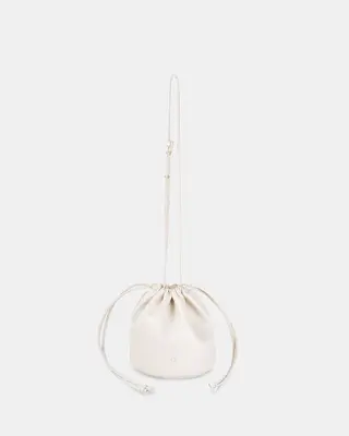 ?? BO Drawstring Corn Leather | Color: Oat