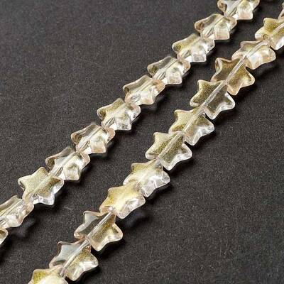 Transparent Glass Beads Strand