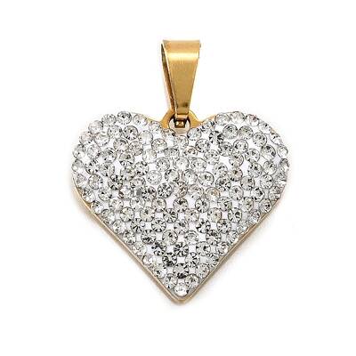 201 Stainless Steel Clay Pendants