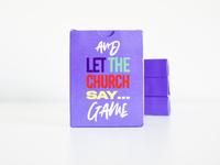 And Let The Church Say Game- Fun Christian Card Game with Thought Provoking Topics for Game Nights Bible Studies Conversation...