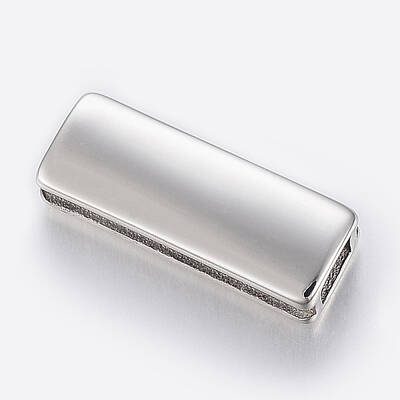 Tarnish Resistant 304 Stainless Steel Slide Charms