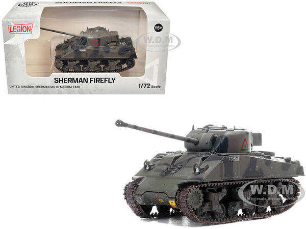 Sherman Firefly Mk.VC Medium Tank A Squadron, 4th/7th Royal Dragoon Guards, 8th Armoured Brigade, Normandy (1944) British A...