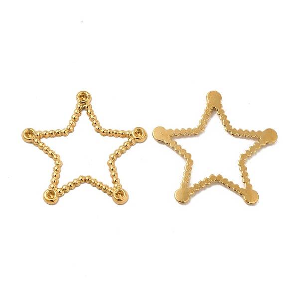 Ion Plating(IP) 304 Stainless Steel Linking Ring Rhinestone Settings