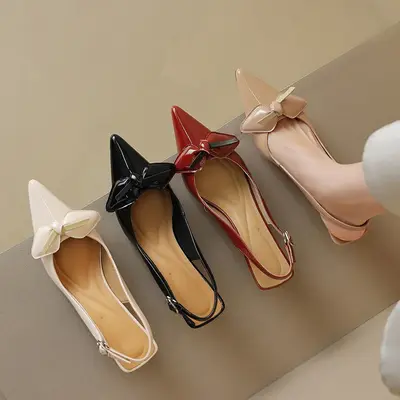 CHIKO Zahra Pointy Toe Stiletto Slingback Shoes
