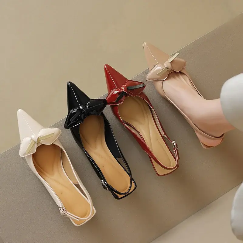 CHIKO Zahra Pointy Toe Stiletto Slingback Shoes