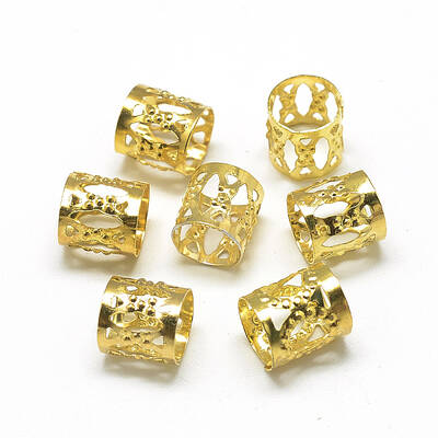 Iron Dreadlocks Beads Hair Decoration