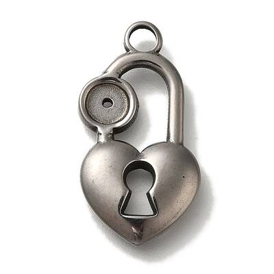 304 Stainless Steel Pendant Rhinestone Settings