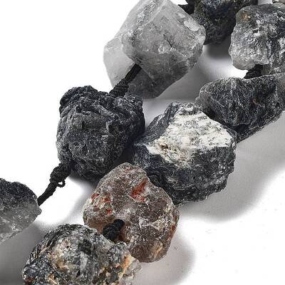 Raw Rough Natural Rutilated Quartz Beads Strands