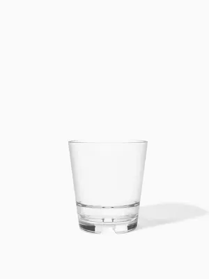 RESERVE 12oz Stackable Double Old Fashioned Tritan™ Copolyester Glass | Size: 24 Pack | Style: Clear cup