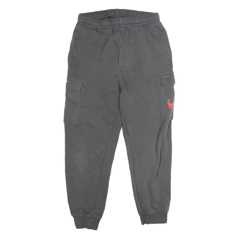 NIKE Womens Joggers Grey Tapered M W32 L25