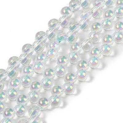 Electroplate Glass Beads Strands