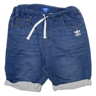 ADIDAS Mens Casual Shorts Blue M W30