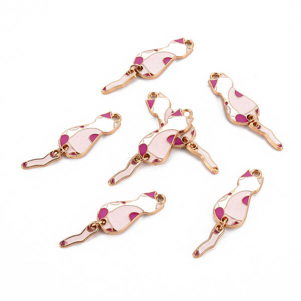 Eco-Friendly Alloy Enamel Pendants