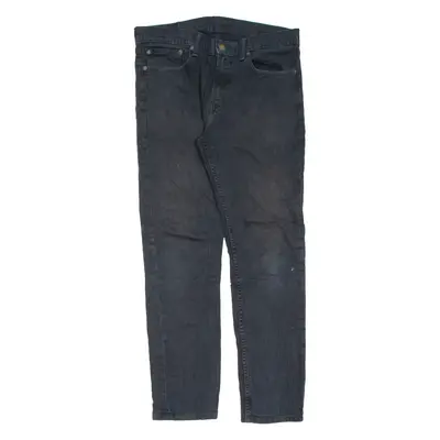 LEVI'S 511 Jeans Mens Black Slim Straight W34 L30