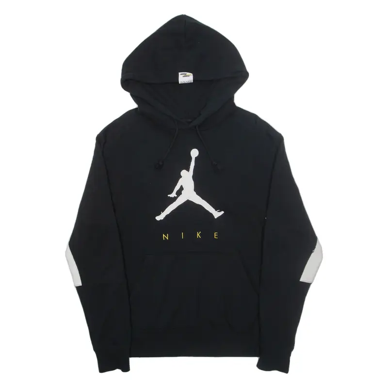 AIR JORDAN Mens Black Hoodie XS