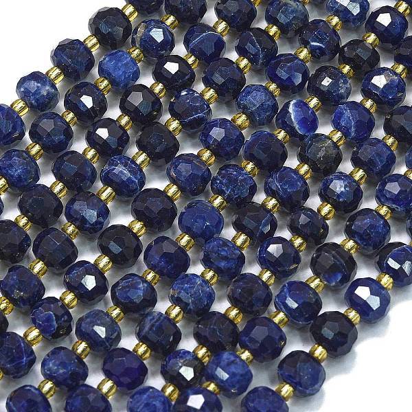 Natural Sodalite Beads Strands