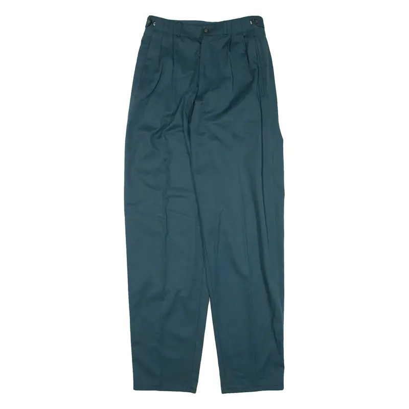 RIAN RUCCI Trousers Blue Loose Tapered Womens W26 L33