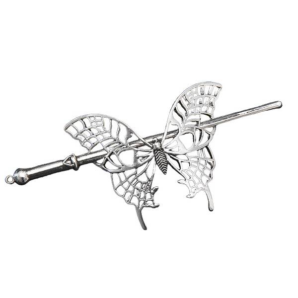 Tibetan Style Alloy Butterfly Hair Sticks