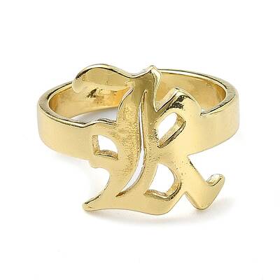 Brass Open Cuff Ring