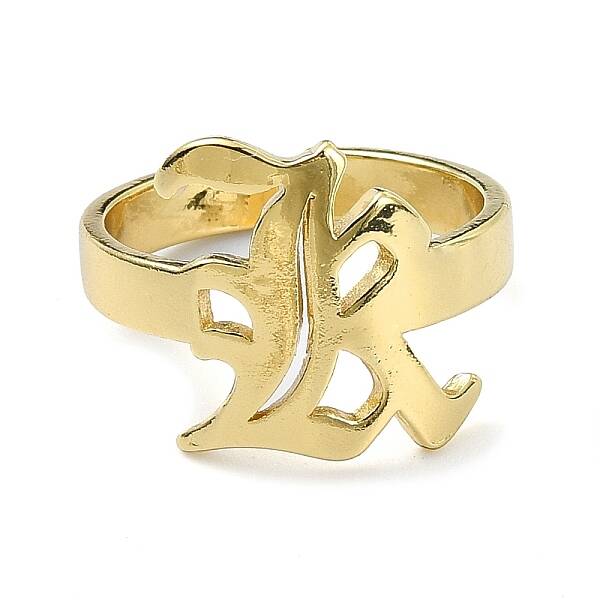 Brass Open Cuff Ring