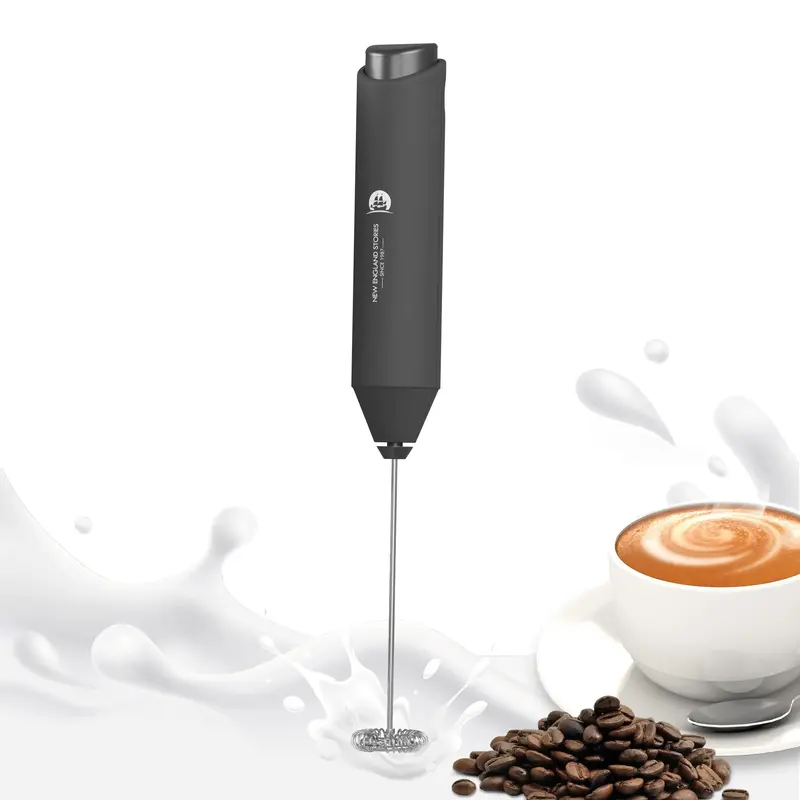 Powerful Handheld Electric Milk Frother, Battery Operated Mini Milk Foam Maker Tool for Coffee Whisk Drink , Cappuccino, Latt...