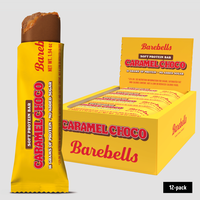 Barebells Soft Protein Bars Caramel Choco - 12 Count, 1.9oz Bars - Protein Snacks with 16g of High Protein - Fluffy Chocolate...