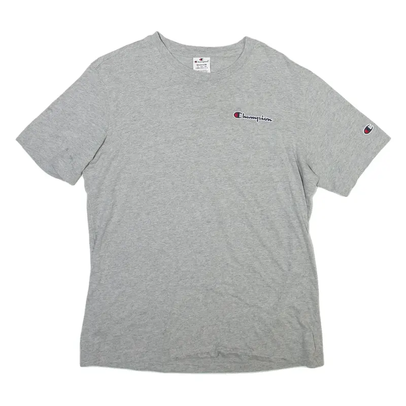 CHAMPION Mens T-Shirt Grey M
