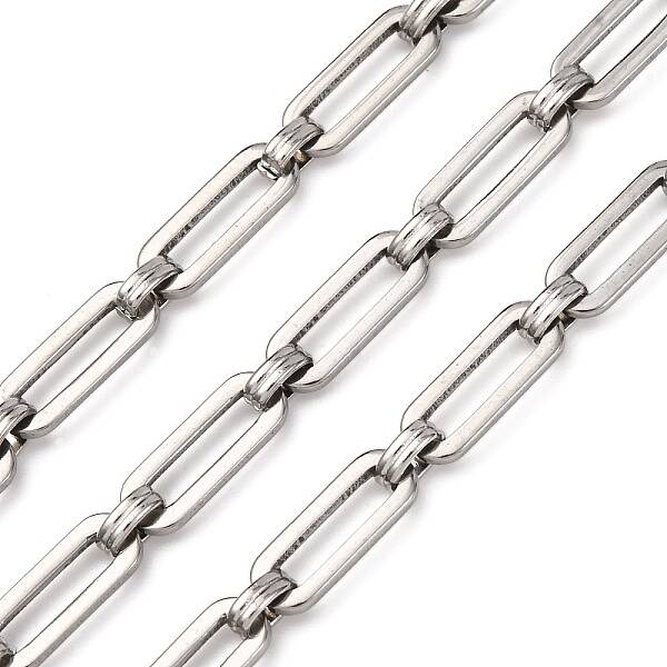 304 Stainless Steel Rectangle Link Chains