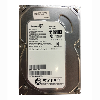 639709-001 HP 500GB 7200RPM SATA 6Gb/s 3.5-Inch Hard Drive